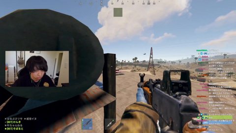 けんき　おいす拠点のタレットを発見した瞬間