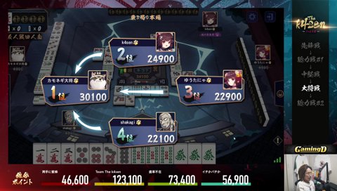 スーパー配牌で絶句する釈迦