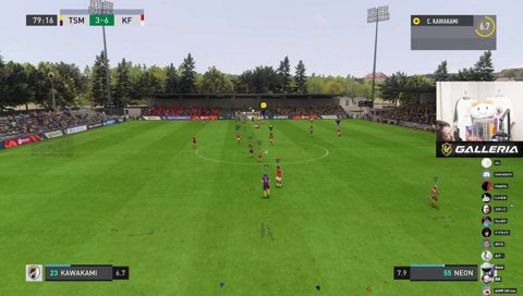 ３人体制のキーパー