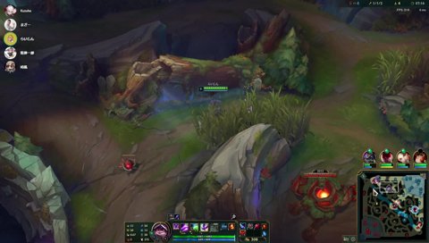 必死な葛葉と敏感な時風