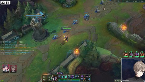 k4senさんリスナーさんの徒歩レイド