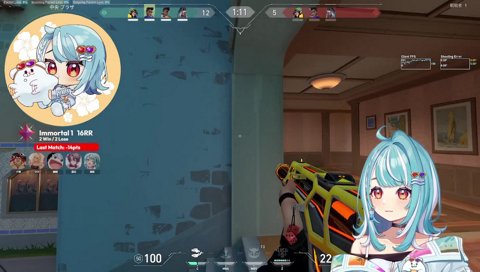 あじゃにイタズラされるらむち