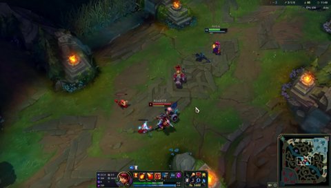 AFK中のらいじんをいたぶって喜ぶハム