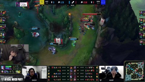 Dicey選手とino選手の双璧をなす素晴らしいプレイで感情がぐちゃぐちゃになるたかや