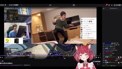 【なおひろファンガ】　やばい　なおひろファンガになっちゃったよ！　なんで皆スタンプ持ってんの？私の配信見る人、皆なおひろファンボーイ？