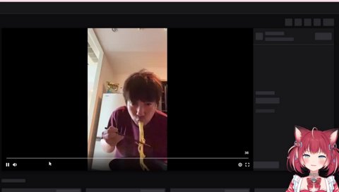 【パスタ早飲みウメハラ　を見るかるび】　何コレｗ　コレが得意の早食い？ｗ