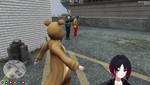 謎のパントマイム集団