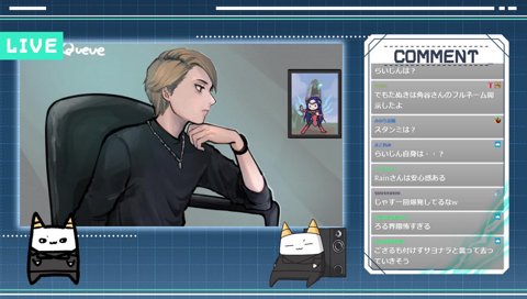 頭のねじに言及するらいじん