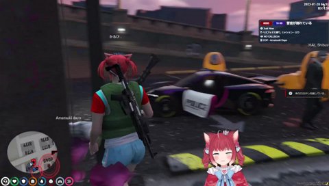 かるびロケラン発射(炎上)