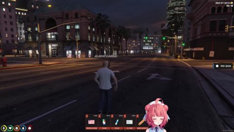 じゃすに轢かれるあかりん