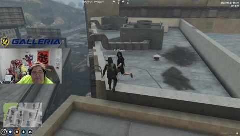 はしご落下検証