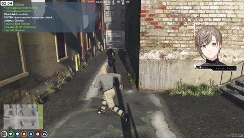 かな「ただいま」べに「おかえり」