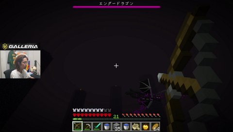 エンダーマンまで辿り着くも…なSHAKA