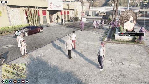 黒閃６連続を成功する無馬かな