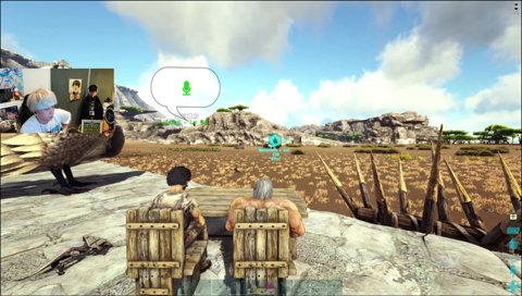 ARK生活２日目 簡単にはいかないマンモステイムwww