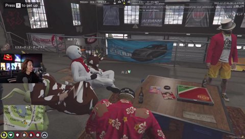 ズズの一発ギャグで笑う釈迦