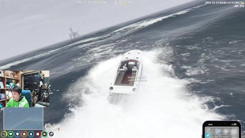 ささてぃっく葛葉を船でキルｗ