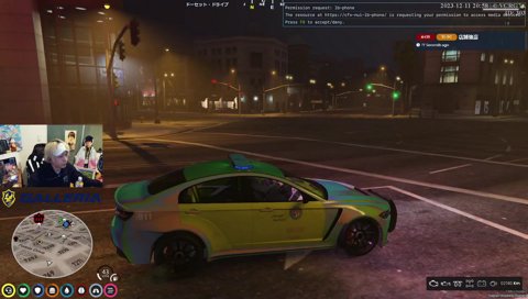 NPCに擬態する葛葉と騙されるヘンディー