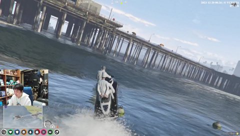 劇場版！くずささヘリ追跡から水路へ逃げる！