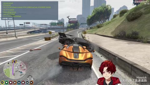 何故かMOZUのボス、ヴァンダーマーの車に自ら乗り込む焦月ツルギ