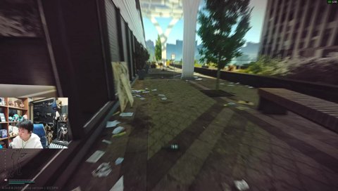 リーンの感じを首で再現するゆうが