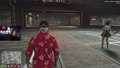 暴走トラックをギリで避ける川上