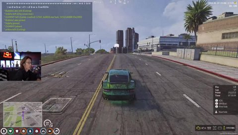 レース中4キル0デス