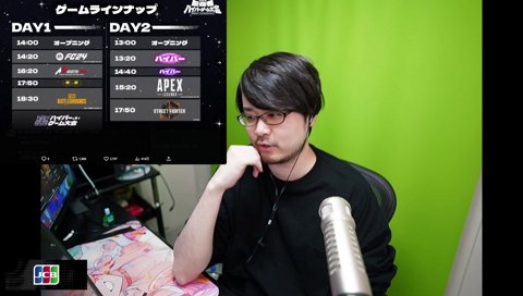 スト６でド緊張したゆふながとった行動