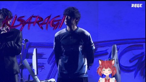 れんくんの谷間を見るかるび