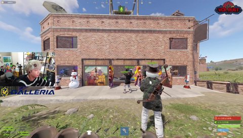 武器だ、武器をくれぇ チームの絵が完成！真ん中は誰？