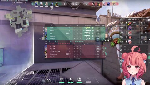 かみーとに殴られるあかりん