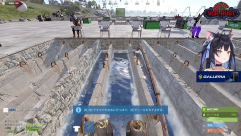 Rustじゃなく女の子といちゃつくゲームをしていたたぬき忍者