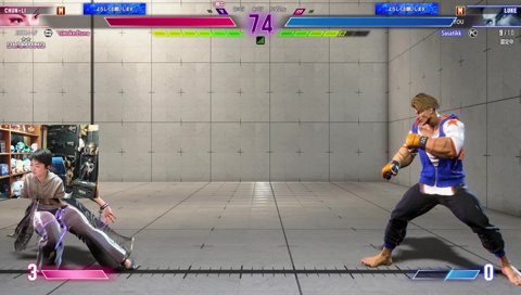 Mルークの可能性を探った結果、上を見てくるMチュン・リーを俯向かせてしまう