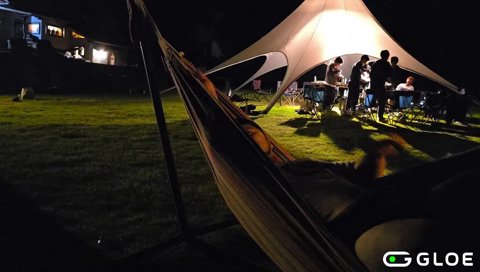 ハンモックから脱出できないまざー