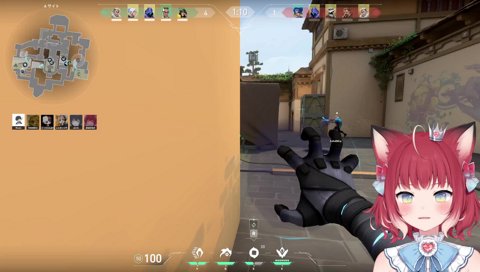 お得意のウルトが刺さりご満悦なかるび選手