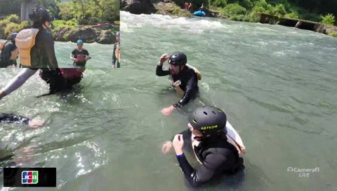 ノリアキ、流れる。