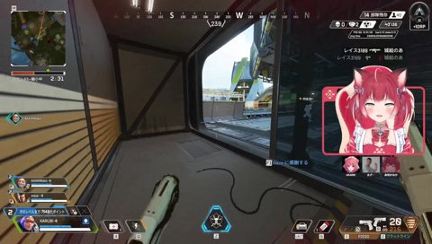 あかりんの咳払い