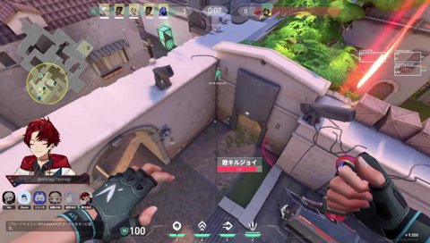 クソガキモンドとツルギ