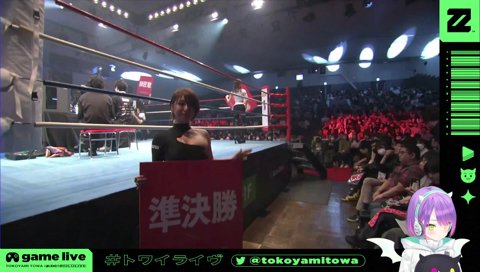 ラウンドガールのSA8に大興奮トワさま