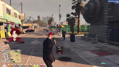 だるまさんにCRカップを褒められ喜ぶツルギ