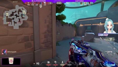 らむちの眉毛も上がるbijuの3キル