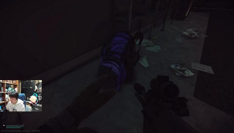 ウォークライを発動するバーバリアン山本