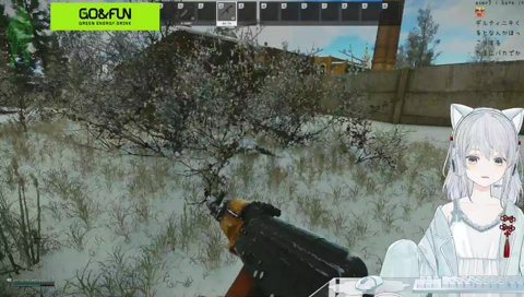 珍しく耐えた猫麦さん