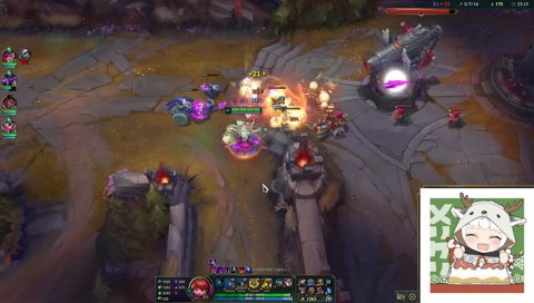 逆転勝利で庭駆け回る