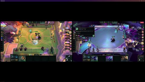 らむちのスーパープレイに思わず拍手するらいじん