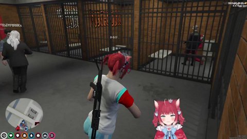 ロケラン誤射後、ささ署長に説教されるかるび①