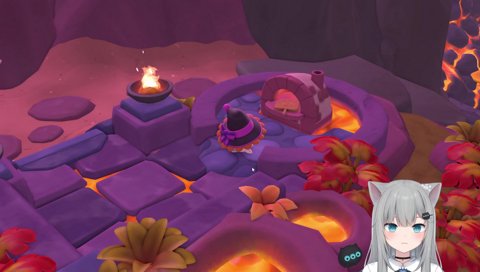 パイナップルピザに大喜びのなちょ