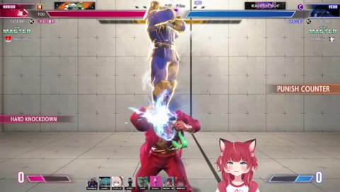 【かるびの鳴き声（vsファン太　原人狩り）】　「起き上がりに垂直ジャンプね　多分いける」　　当たったー！　　「何だ何だ」「おい、かるび、どうした！」