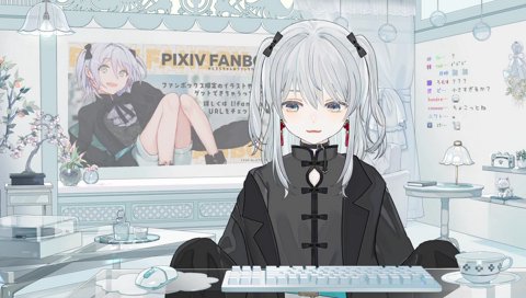 バレンタインチョコを堪能する猫麦