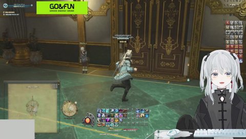 NPCに扮する先客